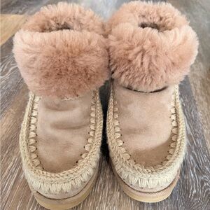 Mou Tan Shearling Women's Slippers